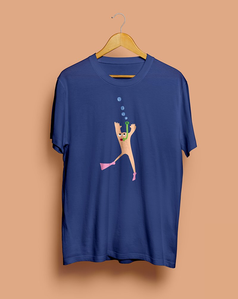 Mr diver T-Shirt by NOW83
