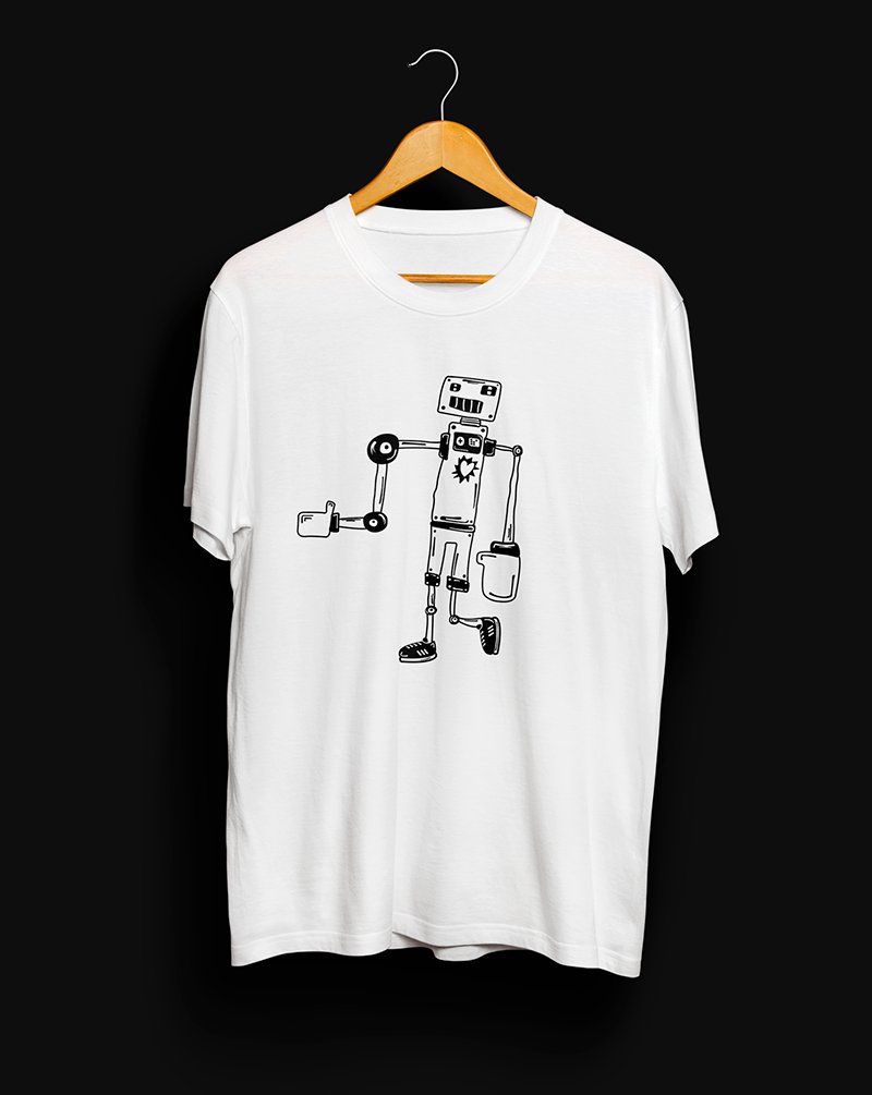 Black Robot by NOW83