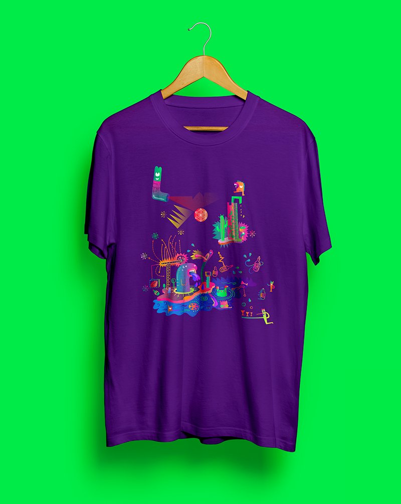 Toxic Colors T-Shirt by NOW83